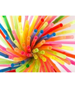 Фотография товара Трубочка Радуга, (21 см d6), 500 шт